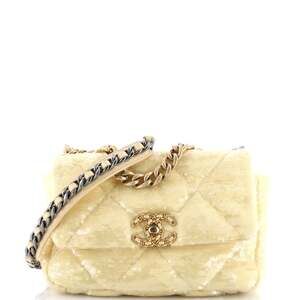 Chanel 19 Flap Bag Quilted Sequins #211363C49B